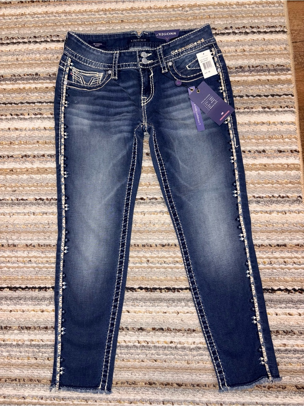 Vigoss NWT Dublin Skinny Jeans – size 30